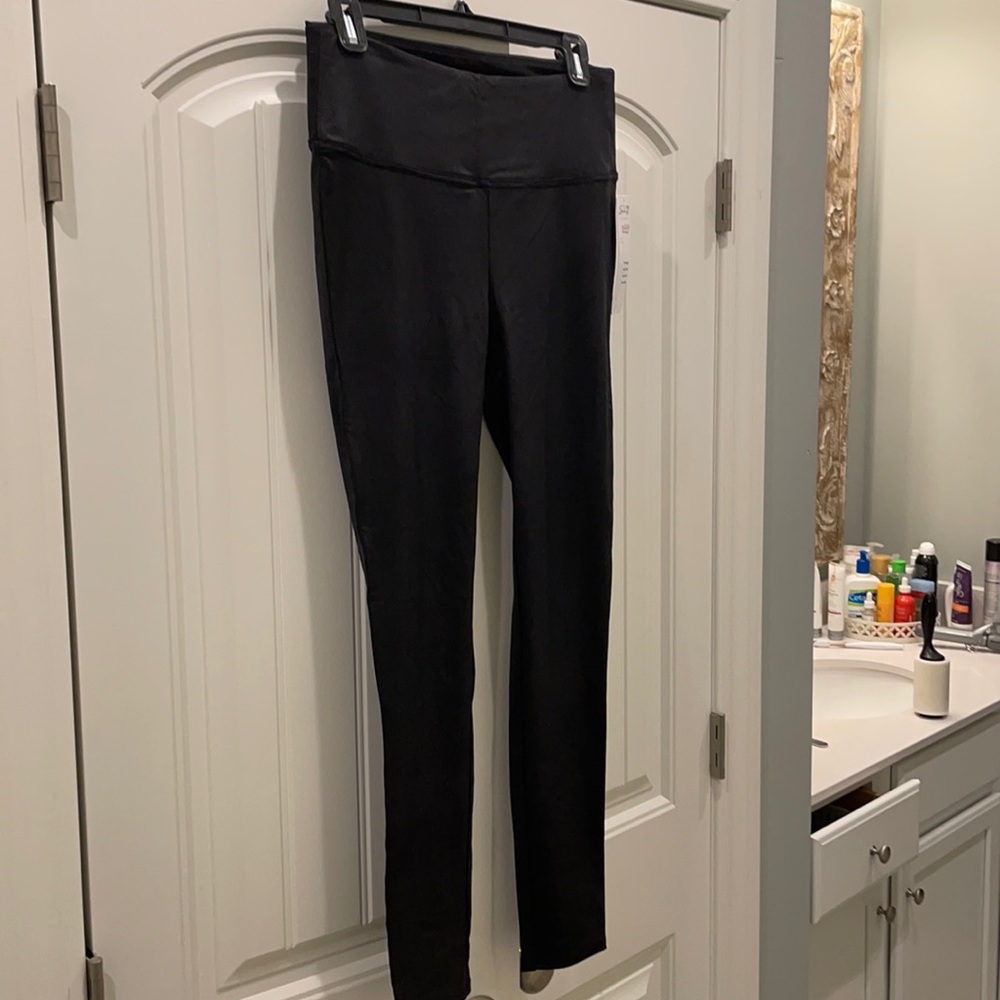 Seven high rise faux leather leggings